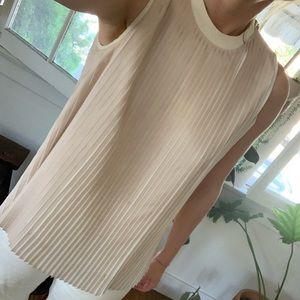 COS pleated tank